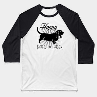 Happy Howl-O-Ween Baseball T-Shirt